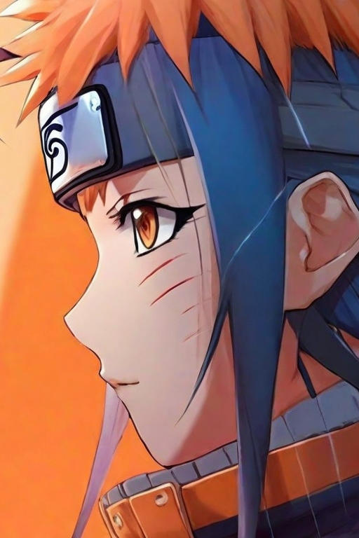 hinata loooking at naruto