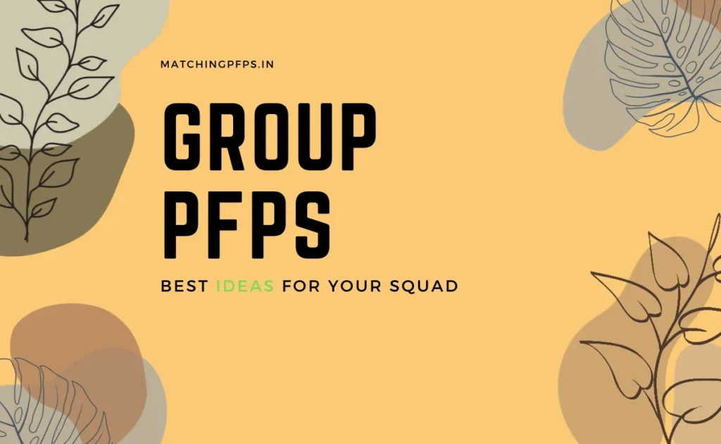 Unique Group Pfp Ideas for Your Squad